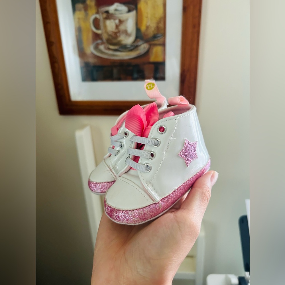 First Steps Infant Girls Sneakers